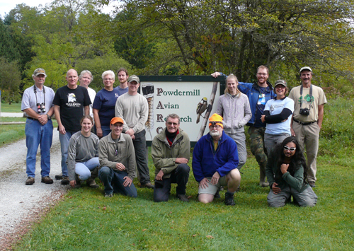 2012 Advanced Bird Banding Workshop Participants